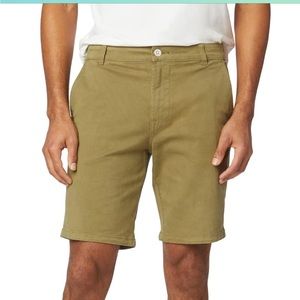 Hudson Khaki “The Rex” Denim Cutoff Frayed Shorts - 16